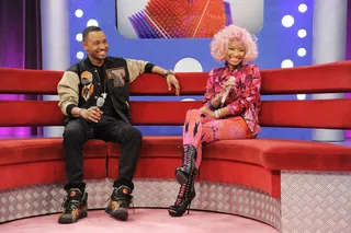 Love You Too - Nicki Minaj at 106 &amp; Park, April 3, 2012. (photo: John Ricard / BET)