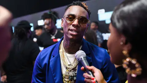ATLANTA, GA - MARCH 03:  Soulja Boy attends the 2019 BET Social Awards at Tyler Perry Studio on March 3, 2019 in Atlanta, Georgia.  (Photo by Marcus Ingram/Getty Images for BET)