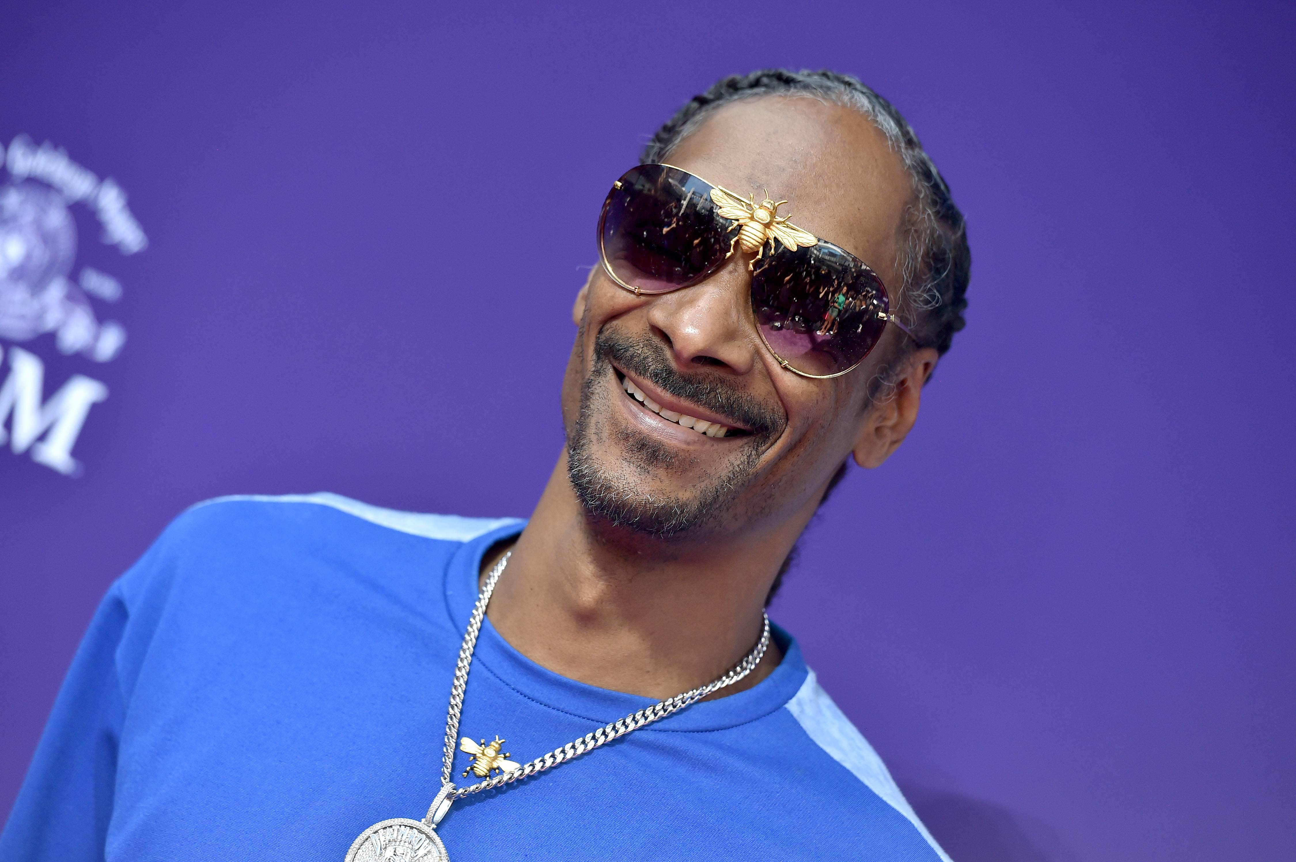 LOS ANGELES, CALIFORNIA - OCTOBER 06: Snoop Dogg attends the Premiere of MGM's "The Addams Family" at Westfield Century City AMC on October 06, 2019 in Los Angeles, California. (Photo by Axelle/Bauer-Griffin/FilmMagic)