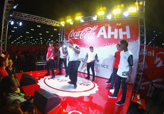 Step Up! - The dance crew love was extraordinarily heavy at World of &quot;AHH.&quot; The troup Raw By Nature dazzled the stage with their moves.  (Photo: Juan Carlos Olivera-Amaya/BET/Getty Images for BET)&nbsp;