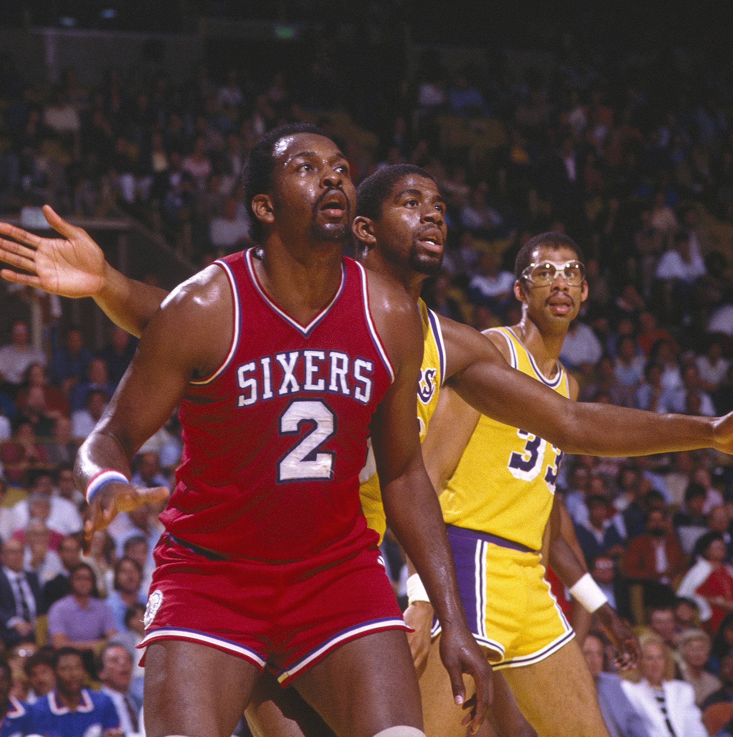 1994-95 Philadelphia 76ers Sixers 14 Champion Game Worn Jersey