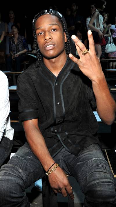 A$AP Rocky - The A$AP Mob's standout player is A$AP Rocky. He has the looks, the swag and the rhymes that have taken him from the bottom to the top in less than two years.  Don't miss the &quot;Goldie&quot; rapper on 106 tonight!   (Photo: Theo Wargo/Getty Images)
