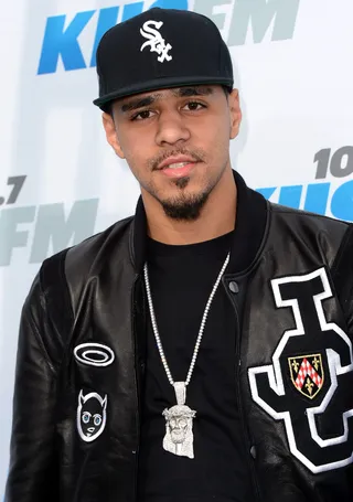 Producer of the Year: J. Cole - The high-powered lyricist has also proven his talents as a beatmaker, but he raised the bar on his sophomore album, Born Sinner. The diverse collection of tracks can equally play to hip hop heads and pop chart followers.  (Photo: Frazer Harrison/Getty Images)