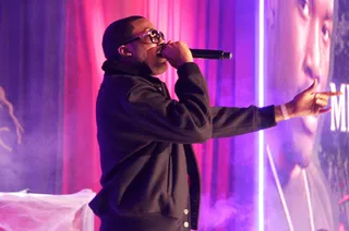 Get Live - Meek Mill visits 106 &amp; Park. October 31, 2012(Photo: Randy Smith/BET)