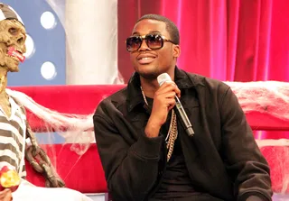NightMares - Meek Mill visits 106 &amp; Park. October 31, 2012(Photo: Randy Smith/BET)