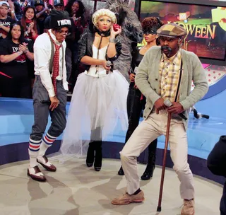 Get Crunk - Meek Mill visits 106 &amp; Park. October 31, 2012(Photo: Randy Smith/BET)