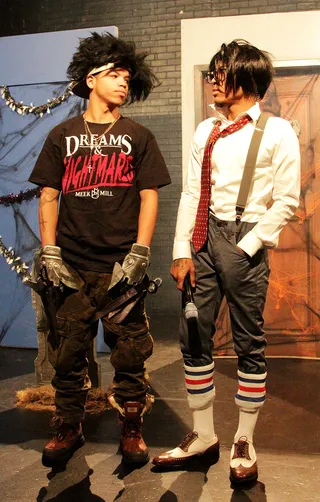 Nightmares - Meek Mill visits 106 &amp; Park. October 31, 2012(Photo: Randy Smith/BET)