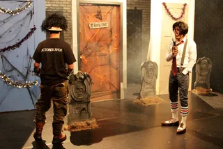 Tales From The 106 Crypt - Meek Mill visits 106 &amp; Park. October 31, 2012(Photo: Randy Smith/BET)