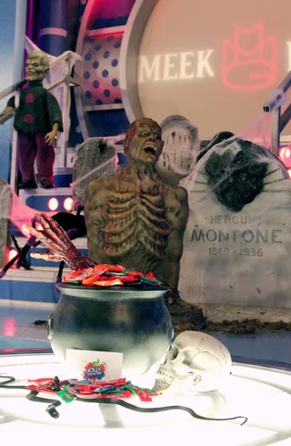 Funny - Meek Mill visits 106 &amp; Park. October 31, 2012(Photo: Randy Smith/BET)