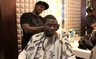 Look At This - Meek Mill visits 106 &amp; Park. October 31, 2012(Photo: Randy Smith/BET)
