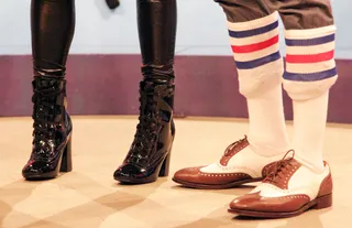 Wow - Meek Mill visits 106 &amp; Park. October 31, 2012(Photo: Randy Smith/BET)