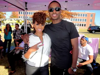 Tennessee State&nbsp; - 106 &amp; Park hosts Miss Mykie and Shorty da Prince  (Photo: BET)