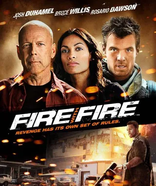 Fire With Fire: November 6 [On Demand] - A firefighter (Josh Duhamel) placed in the witness protection program after testifying against a crime lord is forced to save his loved ones when his identity is compromised. 50 Cent produces and also stars along with Bruce Willis and Rosario Dawson.(Photo: Cheetah Vision Pictures)