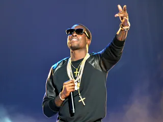 Meek Mill – "I'm Leanin'" (feat. Birdman, Diddy &amp; Travis Scott) - When not beefing with other rappers, Philly native Meek Mill is busy complimenting beautiful women in his music. Released late 2013, "I'm Leanin'" saw Mill collaborate with hip hop mogul Diddy, Cash Money frontman Birdman, and Texas rapper Travis Scott, comparing an attractive lady to Ms. Long, of course. Lyric: "Puffin' on strong, getting gold, bad b****** / Lookin' lke Nia Long, I mean it."&nbsp;(Photo: Rick Diamond/Getty Images for BET)