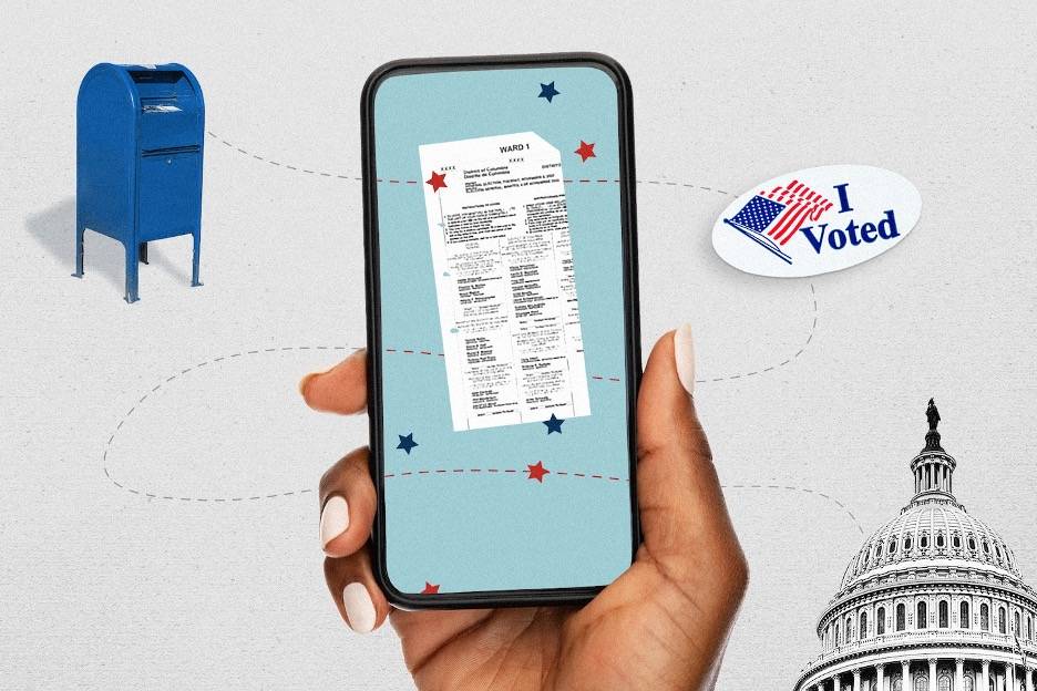 Cell tracking ballots