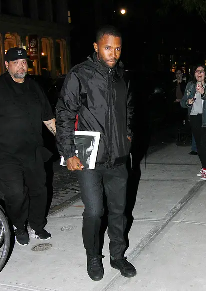 A$AP Rocky Shines Bright in Neon Green Louis Vuitton Sneakers & So Many  Patterns Shopping in NY