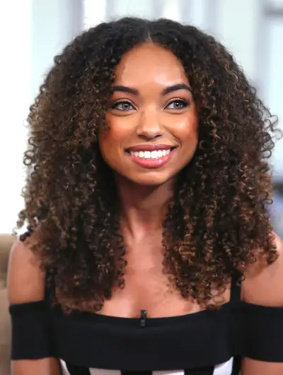 Bronze Beauty - Logan Browning visits Hollywood Today Live at W Hollywood on April 27, 2017 in Hollywood, California. (Photo: David Livingston/Getty Images)