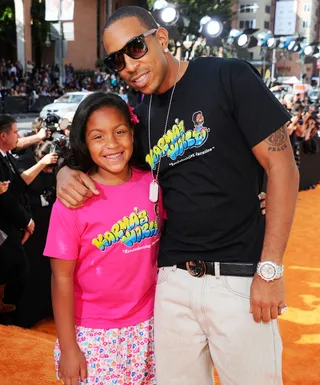 Ludacris and Karma - Give a man a fish and he eats for a day, teach a man to fish, and well... ask Ludacris. He not only has he taught his daughter, Karma, how to create a website, but together they have created a website that allows children and parents to learn together. Karmasworld.com strategically blends education and entertainment, allowing children to have fun while learning subjects like math and geography and even teaches them practical applications like proper etiquette and self-esteem.(Photo: Alberto E. Rodriguez/Getty Images for KCA)