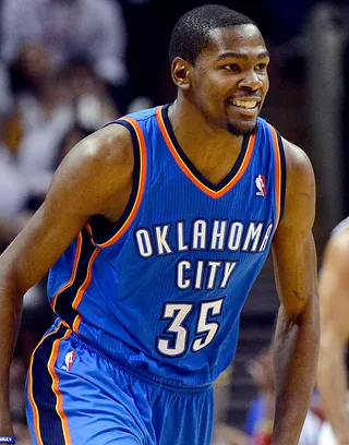 Subway Sportsman of the Year – Kevin Durant - Kevin Durant won his Subway Sportsman of the Year Award by leading an upstart Oklahoma City Thunder team all the way to the NBA finals, and doing it with class.&nbsp;  (Photo: Ronald Martinez/Getty Images)