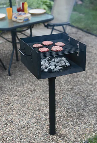 Kotulas Park-Style Charcoal Grill - Even his friends will love you after you buy Dad a Kotulas grill for those backyard summer BBQs.&nbsp; (Photo: Courtesy Kotulas)