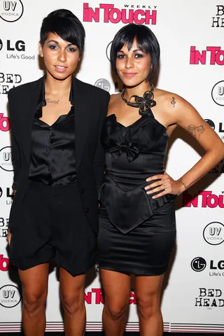 Nina Sky - Identical twins Nicole and Natalie Albino came together in 2004 to form the R&amp;B duo Nina Sky. (Photo: Astrid Stawiarz/Getty Images)