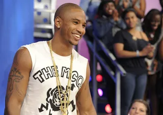 Back At It - Trey Songz at 106 &amp; Park, June 12, 2012. (Photo: John Ricard / BET)