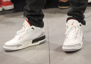 Nice Sneakers - Chris Brown at 106 &amp; Park, June 11, 2012. (Photo: John Ricard / BET)