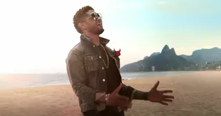 David Guetta's "Without You," August 23, 2011 - Usher's beautiful falsetto helped propel David Guetta's euphoric dance hit "Without You" to the top of the charts across the world.  (Photo: Courtesy EMI Music)