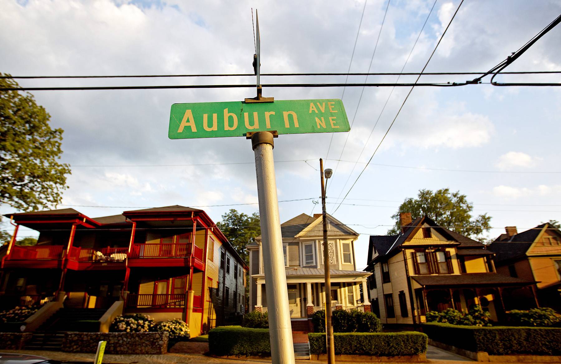 Saving Auburn Avenue - Atlanta’s Auburn Avenue was once a bustling corridor lined with Black-owned banks, night clubs, churches, meat markets and funeral homes, but as the Associated Press reports, the historic neighborhood never fully recovered following the end of state-mandated segregation as many Blacks left for new neighborhoods previously unavailable to them. For the second time since 1992, Auburn Avenue, also Martin Luther King Jr.’s birth home, was added last week to the National Register of Historic Places’ Most Endangered list for 2011. Many residents say this designation is the final chance to protect the street’s fading legacy. — Britt Middleton&nbsp;(Photo: AP Photo/David Goldman)