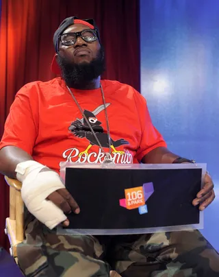 Philly Boss - Freestyle Friday judge Freeway at 106 &amp; Park, June 8, 2012. (Photo: John Ricard / BET)