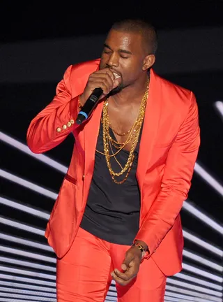 The Evolution of Kanye West - Soon after becoming a star in his own right, Yeezy also became a record exec. In 2004, his G.O.O.D. Music imprint launched the career of superstar singer John Legend. A year later, the label resurrected the flagging fortunes of Common by releasing the classic, Kanye-produced Be.&nbsp; (Photo: Kevin Winter/Getty Images)