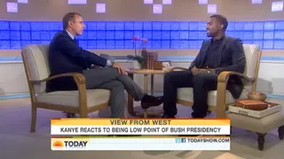 The Evolution of Kanye West - Kanye has had an even more strained relationship with the press ever since this interview with Matt Lauer of the Today show in 2010. Kanye criticized the show for playing footage of the Taylor Swift incident, and later tweeted that he felt &quot;tortured,&quot; &quot;misunderstood&quot; and &quot;alone.&quot;(Photo: Courtesy NBC)