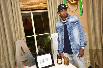 Allen Iverson - The former NBA MVP celebrated his past achievments in New Orleans with Hennessy V.S.O.P Privilege.(Photo: Shawn Mac)