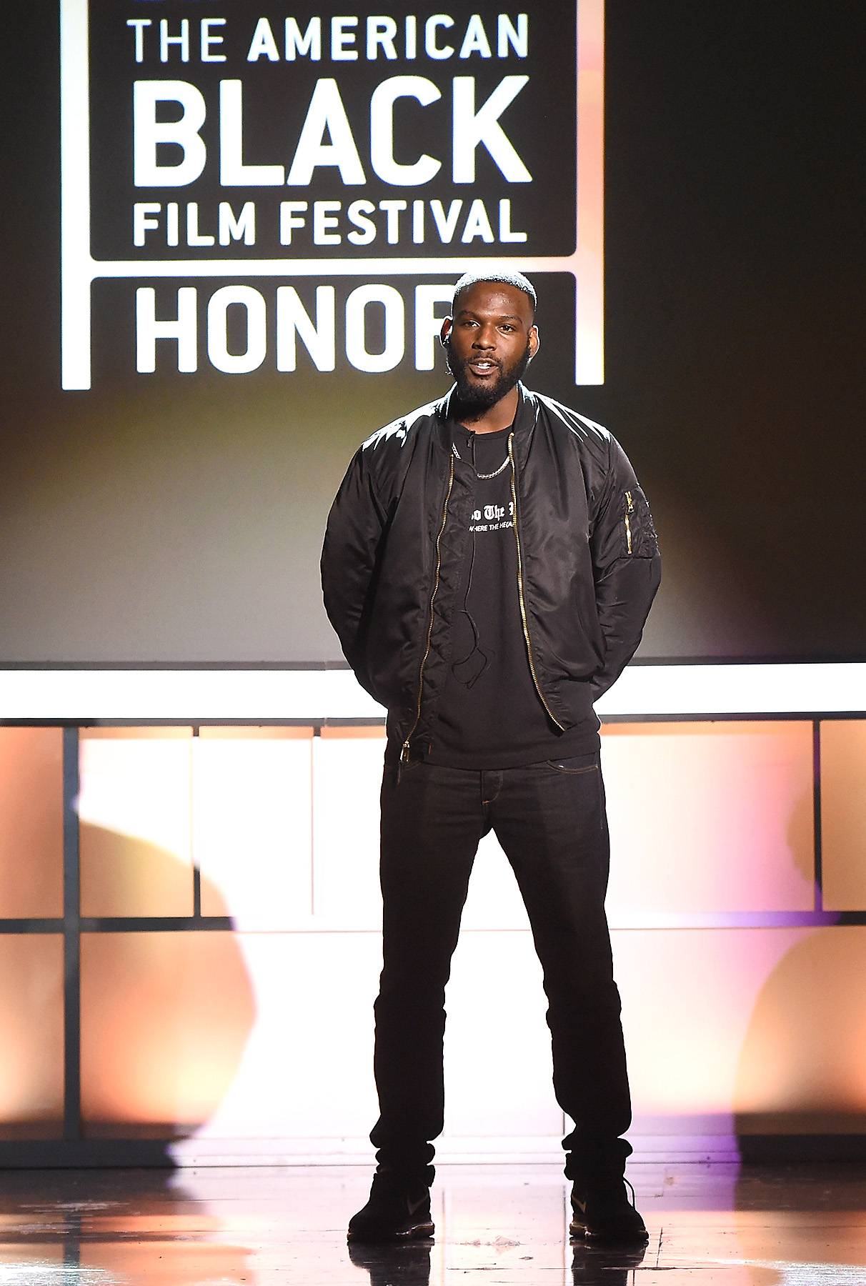 He Is a Film - Actor Kofi Siriboe doesn't have to do anything but stand there. Lucky for us, he'll be speaking and, more specifically, presenting an award at this year's ABFF Honors.&nbsp;(Photo: Kevin Winter/Getty Images for BET)