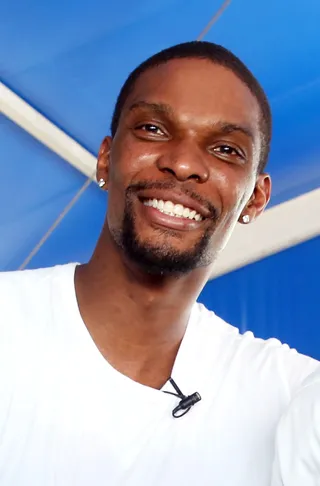Chris Bosh: March 24 - The Miami Heat forward turns the big 3-0 this week.  (Photo: Aaron Davidson/Getty Images for Food Network SoBe Wine &amp; Food Festival)