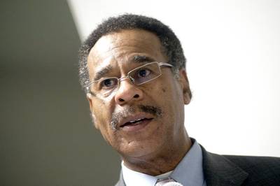 Rep. Emanuel Cleaver (D-Missouri) - &quot;I'm too emotionally drained and spiritually depleted,&quot; a stunned Cleaver, who is still reeling from the Ferguson grand jury decision, told BET.com. &quot;I've got to go get myself reorganized.&quot;   &nbsp;(Photo: Kris Connor/Getty Images)