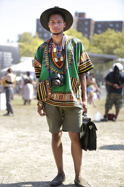 Afropunk Attendee - (Photo: Caleb Davis/BET)