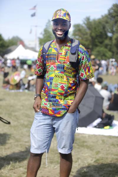 Afropunk Attendee - (Photo: Caleb Davis/BET)