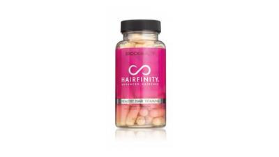 Hairfinity ($25) - Probably one of the biggest names in the hair pill game, Hairfinity isn't going anywhere. Their secret? The exclusive Capilsana Complex, providing hair with strengthening amino acids in hydrolyzed collagen, MSM for vitality, and hair boosting horsetail and silica.(Photo: Hairfinity)