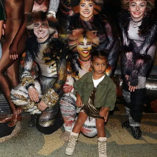 Cats and Couture - The 3-year-old hit Broadway's revival of Cats in Yeezy boots and earth tones because that's how it's done.(Photo: Bruce Glikas/Bruce Glikas/Getty Images)&nbsp;