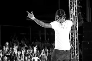 Keep It Live - Future takes it back to his hometown! The crowd goes insane in ATL. (Photo: Marcus Ingram/Getty Images)