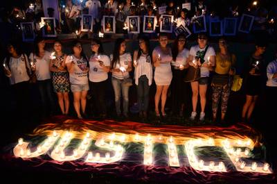 Outrage Over the Unjust Killings of Several Transgender Women - Not all LGBT moments in 2015 were positive. One particular recurring thread of the year was the unlawful murders of several transgender women across the country. To date, more than 20 transgender women were murdered for just merely living their lives. The killings have become so rampant that they spawned the hashtag #translivesmatter which continues to live on today on social media.(Photo: TED ALJIBE/AFP/Getty Images)