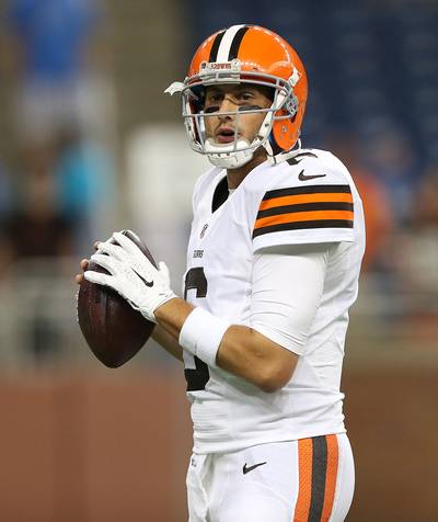 Brian Hoyer - For all the hype in Cleveland centered around rookie quarterback Johnny Manziel, Brian Hoyer is the man under center. At 28, he?s the oldest quarterback on this list, but he occasionally shows flashes that make us think that his best days could still be ahead of him. After suffering a tough loss to the Pittsburgh Steelers in Week 1, Hoyer led the Browns to a raucous 26-24 home win over the New Orleans Saints on Sunday with 204 passing yards and one TD. If he continues to play mistake-free football, Hoyer might have us forgetting about Johnny Football altogether.(Photo: Leon Halip/Getty Images)