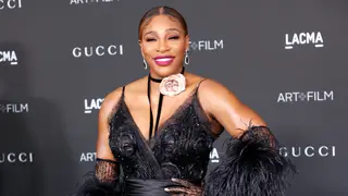 Serena Williams attends the 10th Annual LACMA ART+FILM GALA presented by Gucci at Los Angeles County Museum of Art on November 06, 2021 in Los Angeles, California. 

