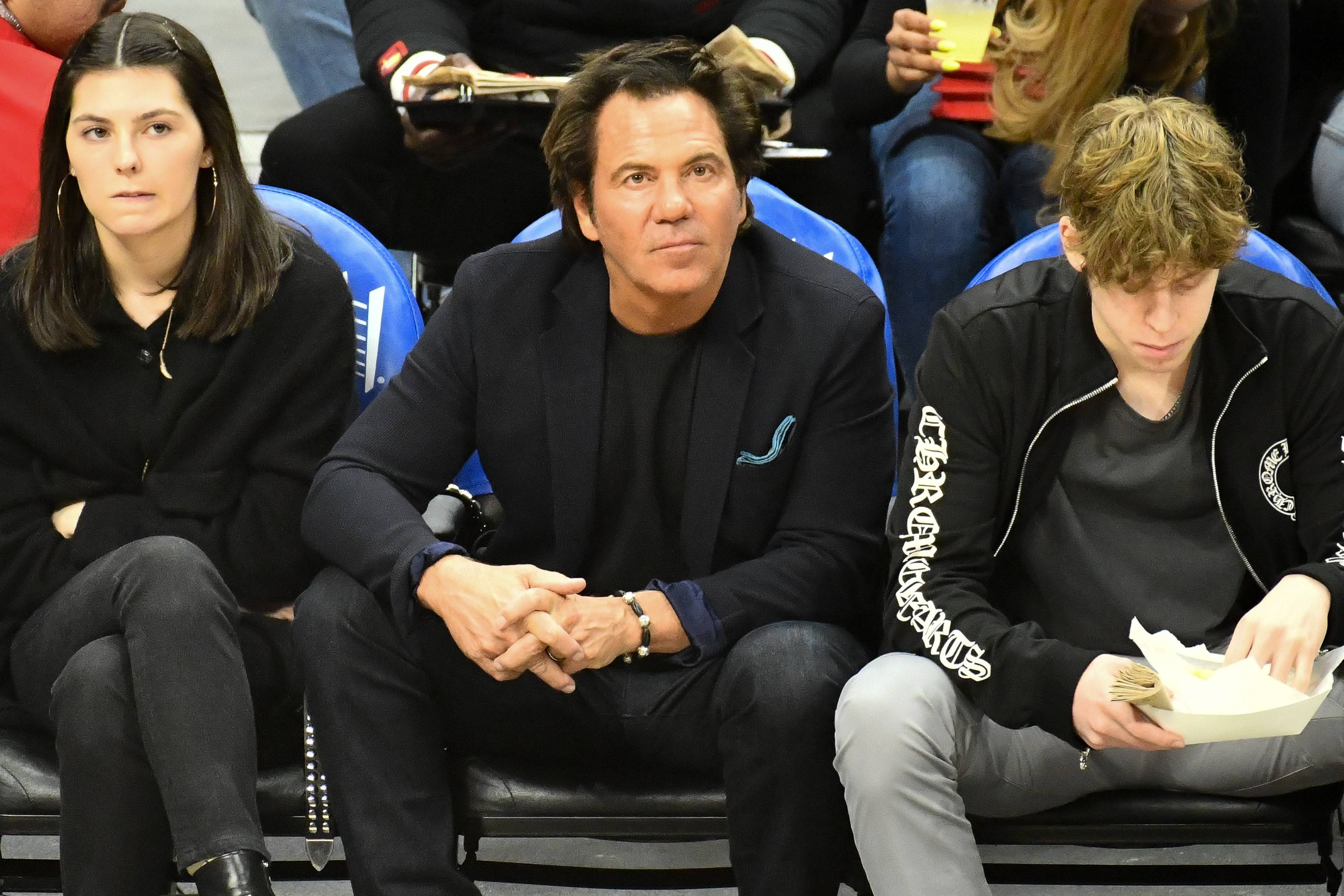 LOS ANGELES, CALIFORNIA - JANUARY 02: Tom Gores attends a basketball game between the Los Angeles Clippers and the Detroit Pistons at Staples Center on January 02, 2020 in Los Angeles, California. (Photo by Allen Berezovsky/Getty Images)