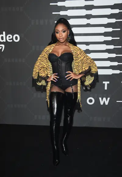Normani - Normani spotted - Image 1 from Fantasia's Thigh High