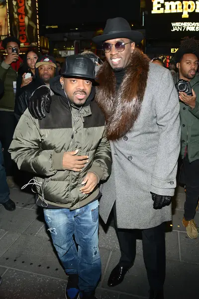 Inner Circle - Jermaine Dupri and Sean &quot;Diddy&quot; Combs attend the CIROC &quot;Step Into the Circle&quot; Launch event hosted by Diddy himself in Times Square.(Photo: Michael N. Todaro/Getty Images for CIROC)