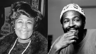Learn From the Best - Favorite singers: Ella Fitzgerald and Marvin Gaye.(Photos from left: John Downing/Express/Getty Images, Jim Britt/Michael Ochs Archives/Getty Images)