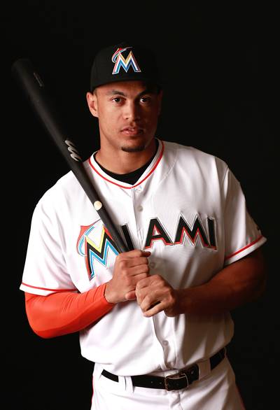 Giancarlo Stanton, Marlins Discussing $300 Million Extension - The Miami Marlins and star right fielder Giancarlo Stanton are in talks for what would be an unprecedented long-term deal in the neighborhood of 12 years for an estimated $320 million, Fox Sports is reporting. Stanton, 25, hit .288 with 37 home runs and 105 RBIs. Stanton is set to become a free agent after the 2016 MLB season. He already has 154 career homers. (Photo: Chris Trotman/Getty Images)