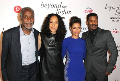 Opening Night - Actor Danny Glover, director Gina Prince-Bythewood, Gugu Mbatha-Raw and Nate Parker attend the premiere of Relativity Studios and BET Networks' Beyond the Lights at ArcLight Cinemas in Hollywood.(Photo: David Buchan/Getty Images)